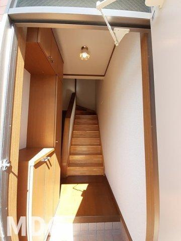 サン　パレス　クィーンの玄関