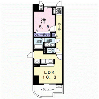 【間取り】 | シエーネ玉川