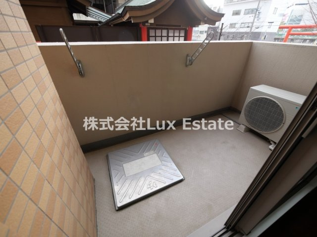 エイペックス南堀江のバルコニー