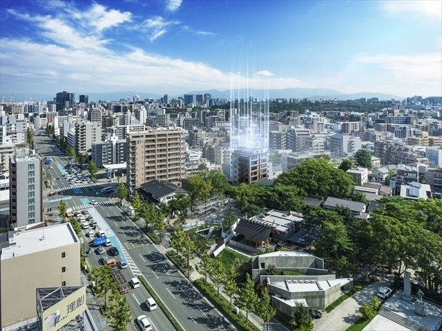 デュオフラッツ大濠西の外観