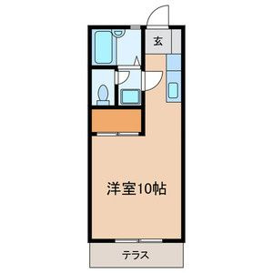 パークハイツ陣屋前の間取り