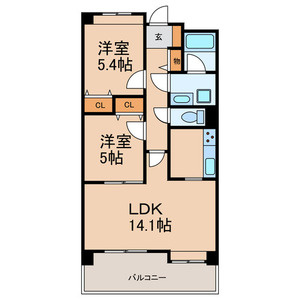 COMFORTHILL上本郷の間取り