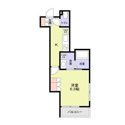 ＯＡＫの間取り|間取りです。