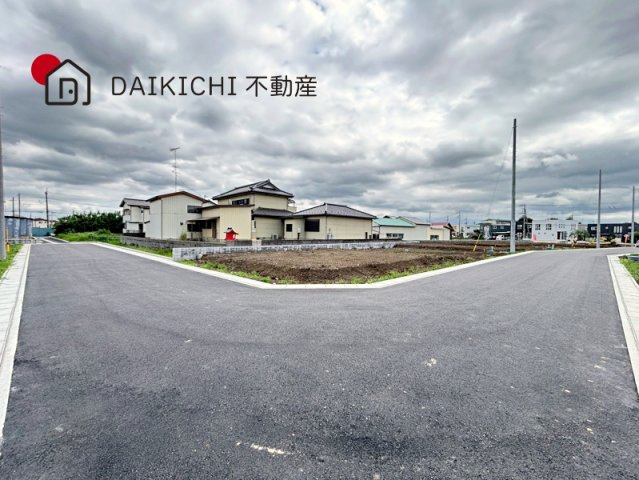 【前面道路含む現地写真】 | 加須市北小浜　新築戸建　全11棟　4号棟