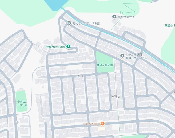 神戸市垂水区神和台　新築一戸建ての地図