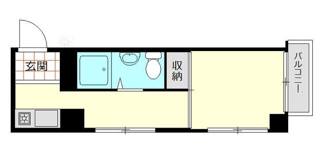 両国武蔵野マンションの間取り|間取りです。