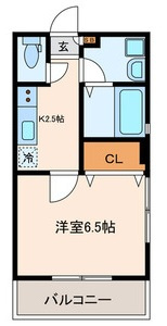 ヴェリーヌ住吉の間取り|間取りです。