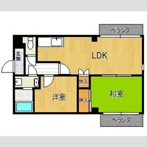 メゾンキューブの間取り