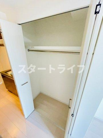 大阪市東淀川区東中島３丁目の賃貸マンションの収納
