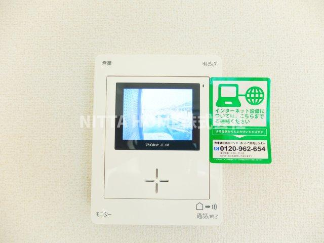 丹波市柏原町柏原のアパートのセキュリティ|TVインターホンもあり◎