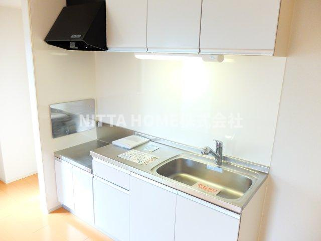 丹波市柏原町柏原のアパートのキッチン|ガスコンロ設置可能です★