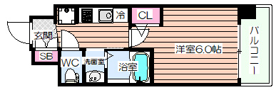 【間取り】 | エステムコート難波WEST-SIDEⅧエクシーナ