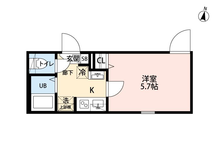 Ｊ－ＴＥＲＲＡＣＥ興野の間取り