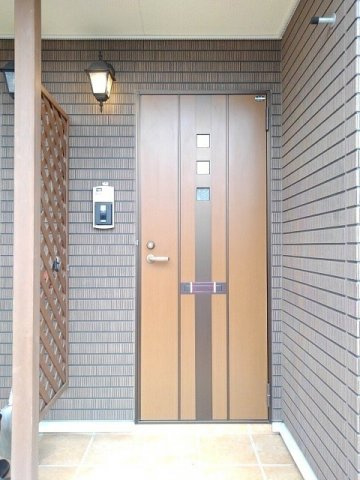 レジデント　レーヴ　Ⅱの玄関