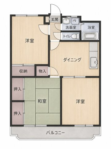石川勉マンションの外観