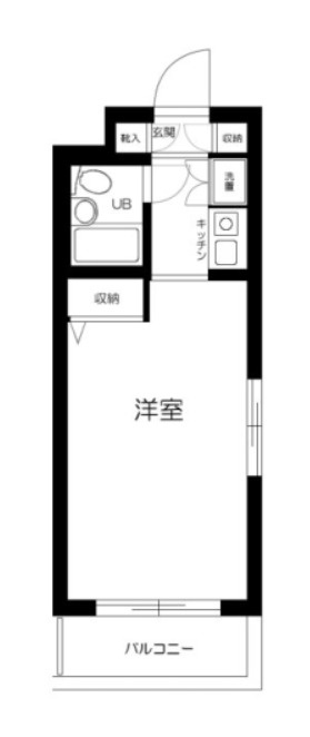 練馬区旭丘１丁目の賃貸マンションの間取り