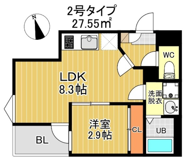 【間取り】 | R-smart 九産大前Ⅰ　★プライスホームなら仲介手数料が割引価格です！★