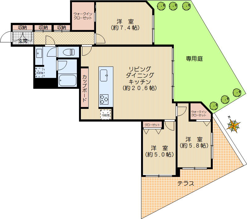【間取り】