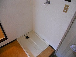 【設備】 | ATホーム | 室内洗濯パン。