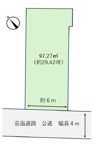 大阪市旭区森小路1丁目の区画図