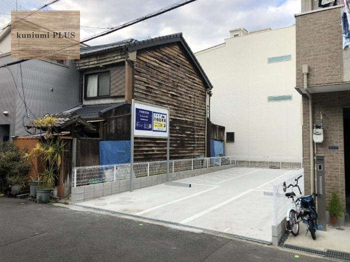 大阪市旭区森小路1丁目の前面道路含む現地写真