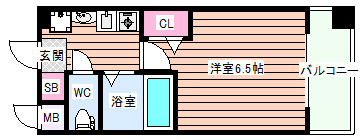 【間取り】 | エステムコート大阪城北天満の杜