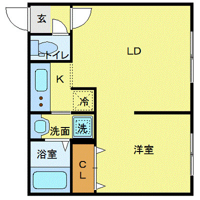 MODULOR三軒茶屋の間取り