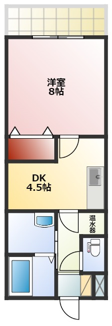 グレースヒルズ東原の間取り