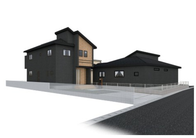 【完成予想図】 | blooming garden深谷市稲荷町北　新築住宅
