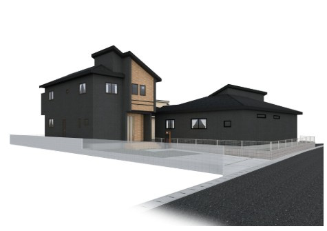 【完成予想図】 | blooming garden深谷市稲荷町北　新築住宅