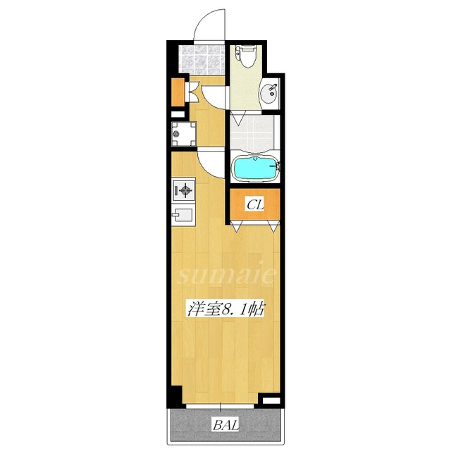 サンライズ中十条の間取り|西向きのお部屋です☆