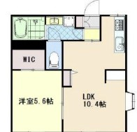 メゾン若葉の間取り