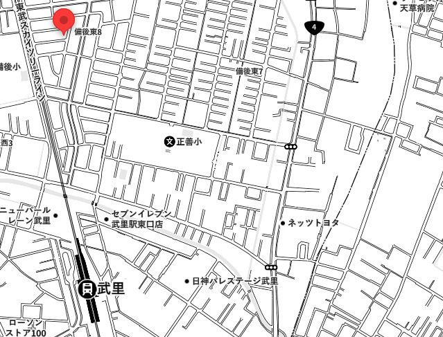 Maison de Cielの地図
