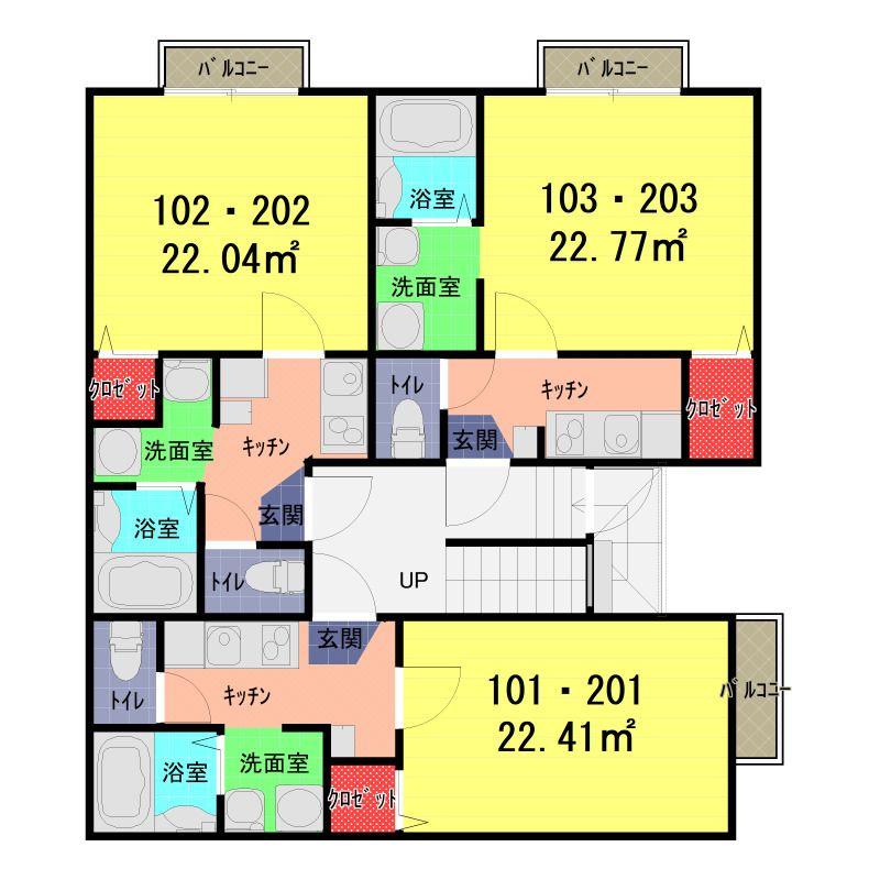 Maison de Cielの間取り