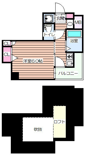 【間取り】 | エステムコート新大阪Ⅲステーションプラザ