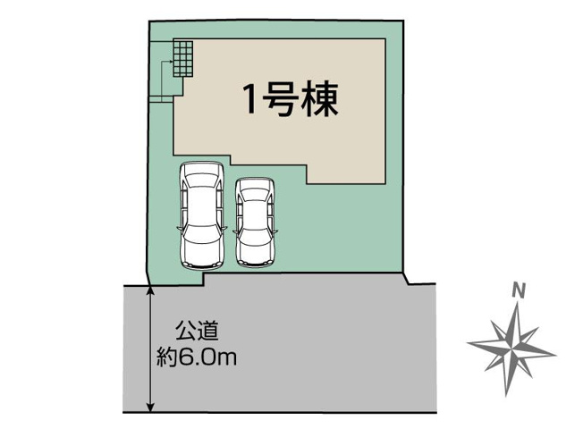 【区画図】 | 平塚市ふじみ野１丁目　限定１棟　新築住宅