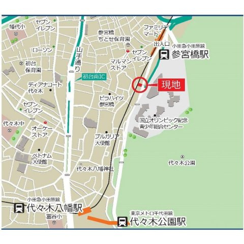 メゾンパルクの周辺