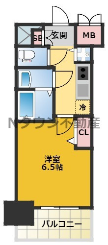 【間取り】 | プレサンス大須プライマル | 間取りです。