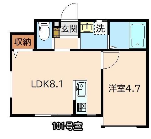 Ｒ－ＳＩＸＴＥＥＮの間取り