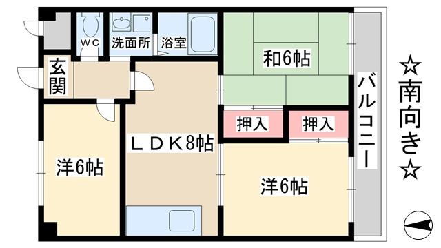 【間取り】 | クインテットハイツ