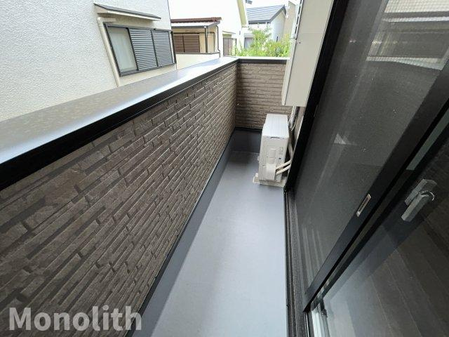 リレックス鳳中町のバルコニー