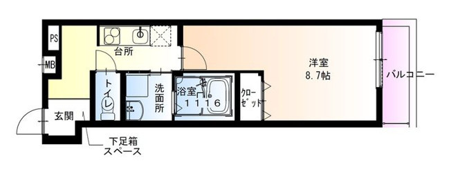 【間取り】 | フジパレス湊駅南サウス