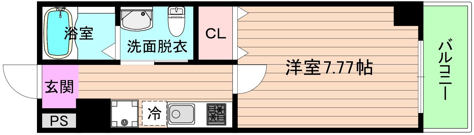 ウインズコート城東中央の間取り