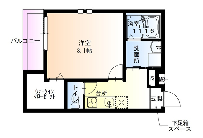 【間取り】 | フジパレス湊駅南サウス