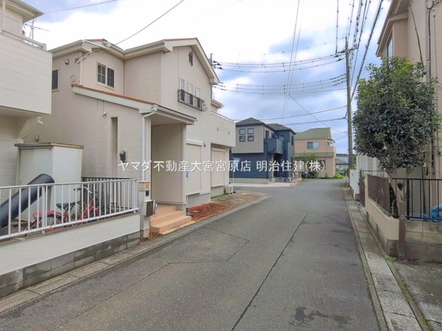 さいたま市見沼区大字大谷の前面道路含む現地写真