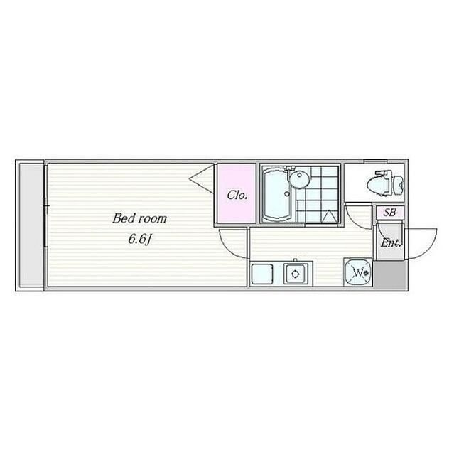 リゾグリフィンドール東京の間取り|間取りです。