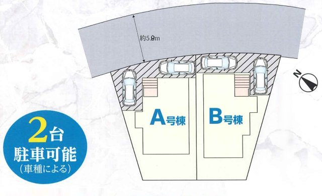 千葉市若葉区小倉台５丁目Ⅰの区画図
