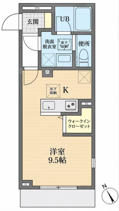 Vest Falenの間取り