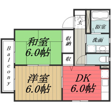 【間取り】 | グランメール　Ⅰ