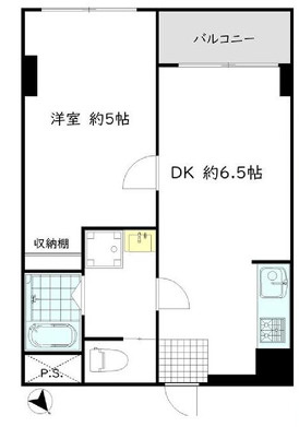 第8中島マンションの間取り